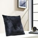 thumbnail image 2 of Fundas decorativas para almohadas lumbares pequeñas, fundas de cojines de terciopelo, 18 x 18, juego de 2, color negro, 2 of 6