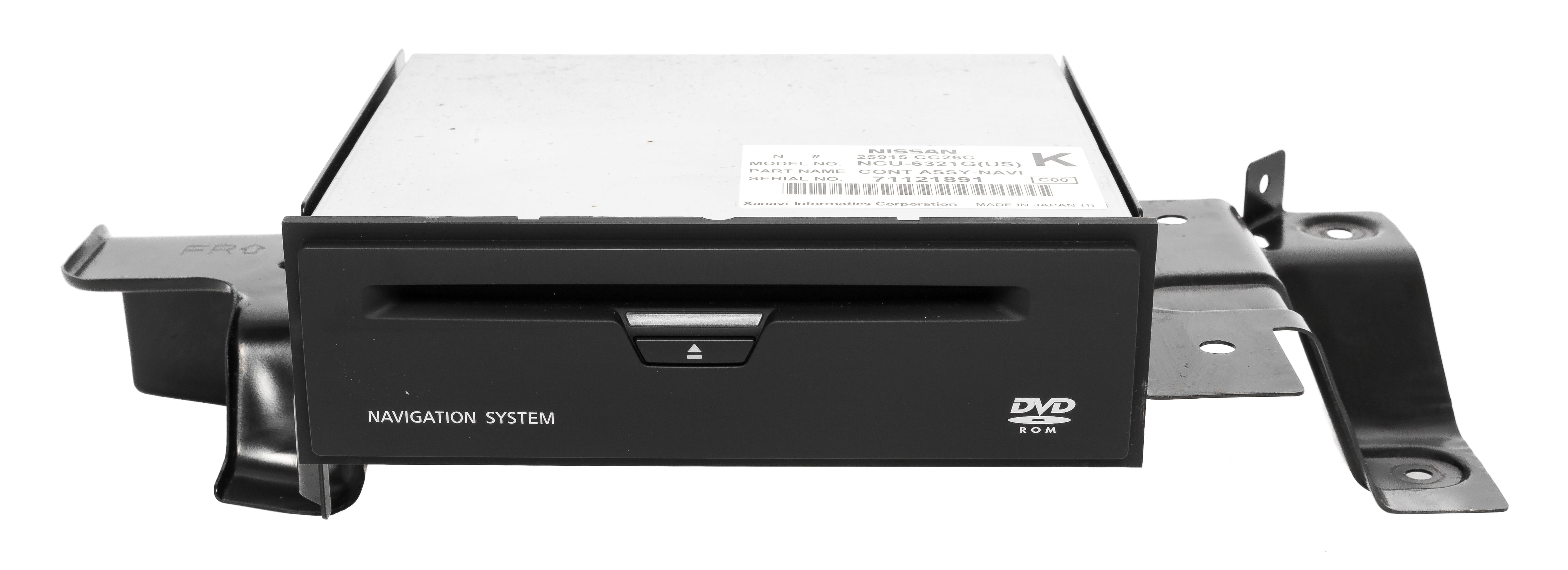 Restored 2007-2012 Nissan Infiniti Original DVD Player w Navigation 25915CC26C (Refurbished)