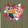 thumbnail image 3 of Paw Patrol - Chase Sky Hearts - Toddler And Youth Short Sleeve Graphic T-Shirt, 3 of 6
