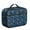 Black-34, variant on Lightweight Insulated Lunch Tote with Funny and Cute Cartoon Space, Moon, Stars, and Astronaut Prints – Durable Lunch Bag for School and Daycare
