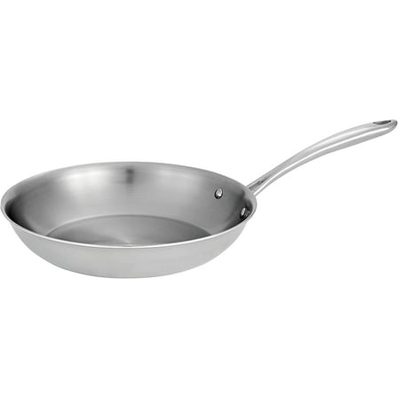 TRAMONTINA Tri-Ply Clad 10 in Stainless Steel Fry Pan