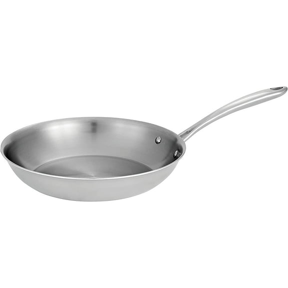 TRAMONTINA Tri-Ply Clad 10 in Stainless Steel Fry Pan