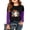 Multicolor(Cartoon Pumpkin Ghost Bat), variant on Halloween Shirts for Girls Size 7-8 Long Sleeve Novelty Cartoon Pumpkin Ghost Bat T-Shirt Party Girls Fashion Crew Neck Tee Tops Multicolor 5-6 Years