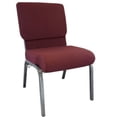 thumbnail image 3 of Emma + Oliver Maroon Church Chair 20.5 in. Wide, 3 of 4