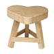 thumbnail image 3 of Soporte de madera para plantas, estante para flores, decorativo, pequeño, rústico, para macetas, bonsáis Corazón, 3 of 9