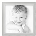 thumbnail image 2 of ArtToFrames 15" x 15" Metro Ice Silver Black Picture Frame, 15x15 inch Silver Wood Poster Frame (WOM-5247),  Pack, 2 of 7
