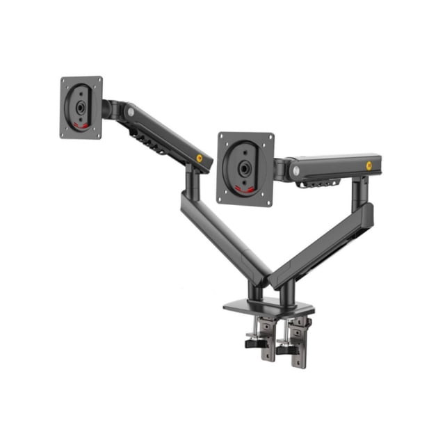 Soporte Doble para Monitor de 17"–32" NB Ergonomic | Ajustable | Brazo Giratorio