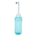 thumbnail image 4 of Bidet de Voyage Portatif, Récipient de Lavage Vaginal Apaisant, Forte Résistance au Vieillissement, Bidet Portable Réutilisable, Haute Robustesse pour Hôtel, pour Femmes, Bleu, Tête Droite 500 ml, 4 of 7