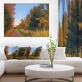 thumbnail image 1 of Route à Travers la Forêt d'Automne - Impression sur Toile Paysage Extra Grand, 1 of 4