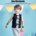 thumbnail image 3 of Wrist Bands, Cute Light Weight Slap Bracelet Fun To Play 10 Pcs  For Kids, 3 of 8