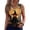 Khaki, variant on Halloween Tank Tops for Women V-Neck Sleeveless Tops for Women, Soft Polyester Cami for Party and Casual Black L