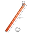 thumbnail image 2 of Caja de transporte de caja de tubo de tubo de almacenamiento de aluminio de 8 pulgadas para palillos al Llevar soporte para utensilios de c naranja larga DYNWAVEMX Estuche de almacenamiento de palillos, 2 of 8