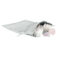 thumbnail image 3 of Koyal Wholesale 8" x 10" Light Gray Velvet Drawstring Favor Bags, 25-Pack, 3 of 5