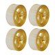 thumbnail image 1 of Paquete de 4 Accesorios de Llantas de Rueda Yotijar Neumático de llanta de rueda de coche RC 1:10, 1 of 4