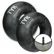 Pair of 15x6.00-6 Lawn Mower Tire Inner Tubes. 15X6-6, 15X6x6, 15/6x6 with TR13 Valve Stems by TYK Industries