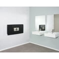 thumbnail image 5 of Foundations Ultra Horizontal Baby Changing Station, EZ Mount Backer Plate Included, Black (200-EH-02), 5 of 10
