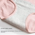 thumbnail image 3 of Soft Cotton Period Panties with Leakproof Lining - Comfortable Mid Waist Design for Women, 3 of 15