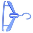 thumbnail image 4 of Clothes Dryer, Rotatable Hook 6Pcs PP Material Clothes Rack Retractable  for Iindoor for Balcony Blue, 4 of 8