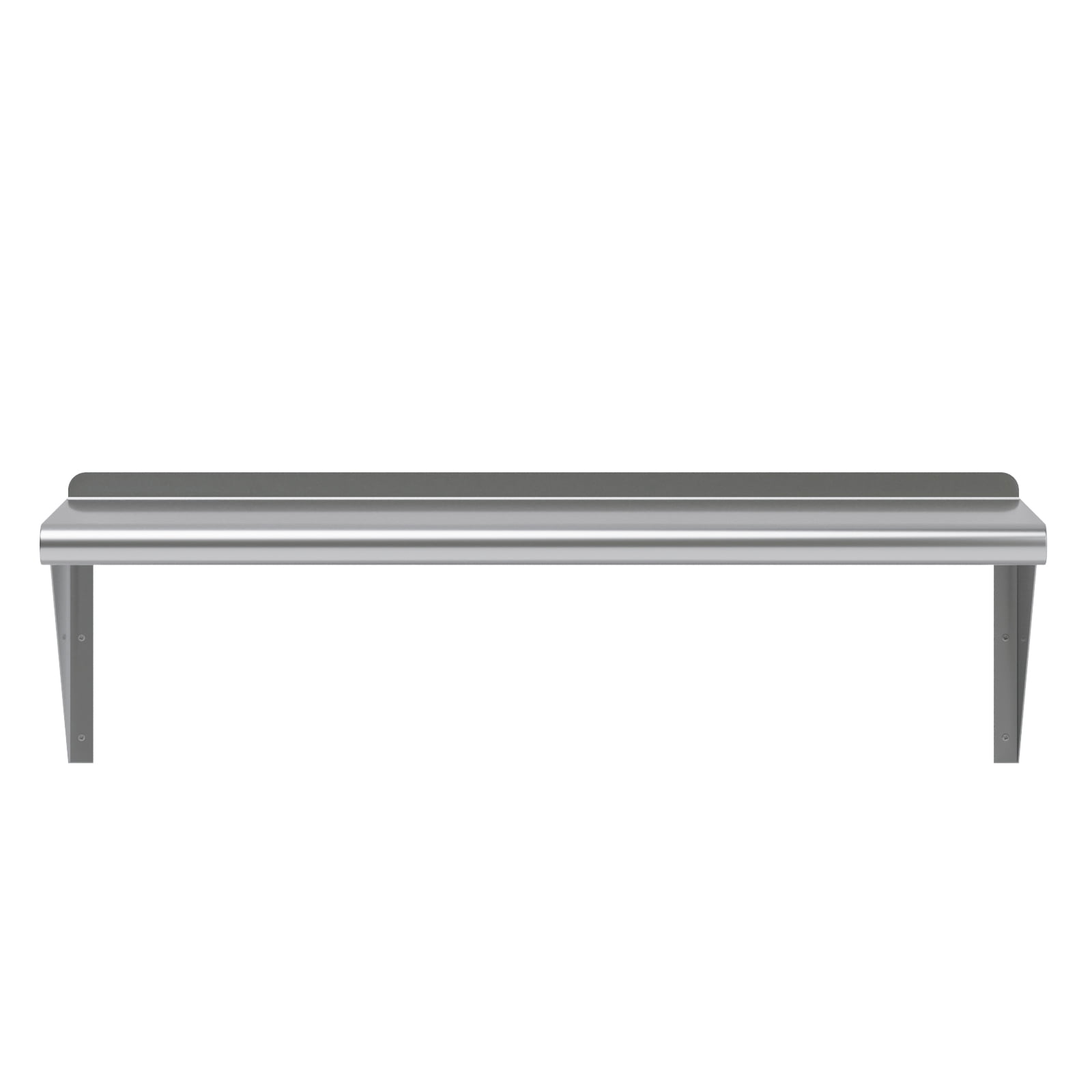 AmGood 12 in. x 36 in. Stainless Steel Wall Shelf | NSF Certified | Appliance & Equipment Metal Shelving | Kitchen, Restaurant, Garage, Laundry, Utility Room