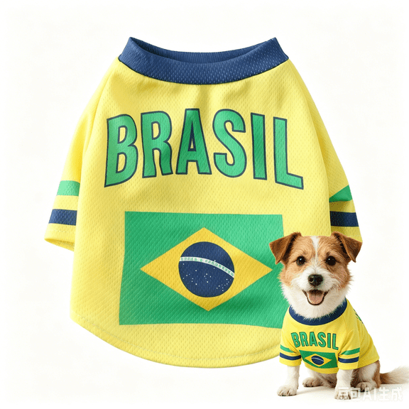 Breathable Mesh Puppy Football Jersey - Lightweight Stretch Sporty Dog Clothes - Summer Shirts for Small Dogs