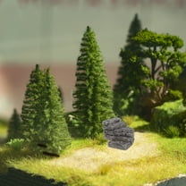 HEMOTON Stone Bend Bridge Stairs Garden Step Home Decor Grey