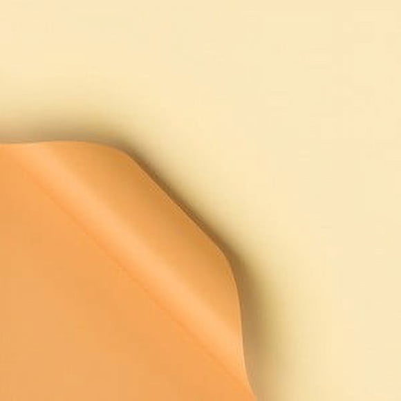 Zhuge unique two-color packaging paper design, with warm and soft tones, enhances the texture of the two-color packaging paper by 58 * 58cm (honey melon+milk tea)