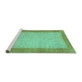thumbnail image 2 of Ahgly Company Machine Washable Indoor Rectangle Persian Turquoise Blue Traditional Area Rugs, 2' x 5', 2 of 4