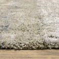thumbnail image 6 of Oriental Weavers Aspen Area Rug 530J9 Shag Grey Banded Rows 6' 7" x 9' 6" Rectangle, 6 of 8