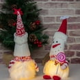 thumbnail image 3 of Ounissouiy Muñeca que brilla intensamente en la noche de Navidad, bonita decoración de mesa, adorno de fiesta, juguete para niños para ventana, mesita de Kits de decoración para fiestas Papá Noel Ounissouiy HA069296-01, 3 of 6