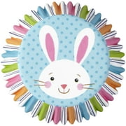 Wilton Easter Bunny Striped Cupcake Liners, 50-Count