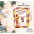 thumbnail image 5 of Darling Souvenir White Birthday Invitation Card 28 Pcs Fill or Write In Blank Invites Printable Party Supplies 5 x 7 Inches, 5 of 5