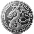 thumbnail image 2 of Lot of 10 - 2024 1 oz First Mint Lunar Dragon Silver Round .999 Fine, 2 of 4
