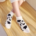 thumbnail image 2 of FESTFENDS Women Cow Socks 2Pairs Low Cut Cotton Breathable for Spring Summer, 2 of 8
