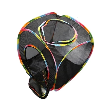 WINDLAND Portable Cats Tunnel Toy With Breathable Net Detachable Light weight For Indoor Outdoor Playing