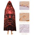 thumbnail image 3 of Tool Band Hooded Blanket Poncho, Wearable Hooded Blanket Cozy Soft Warm Plush Fleece Blanket for Adult Women Men, 3 of 7