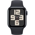 thumbnail image 2 of Apple Watch SE 2nd Generation (GPS + Cellular) 40mm Midnight Aluminum Case with Midnight Sport Band - S/M - Midnight, 2 of 3