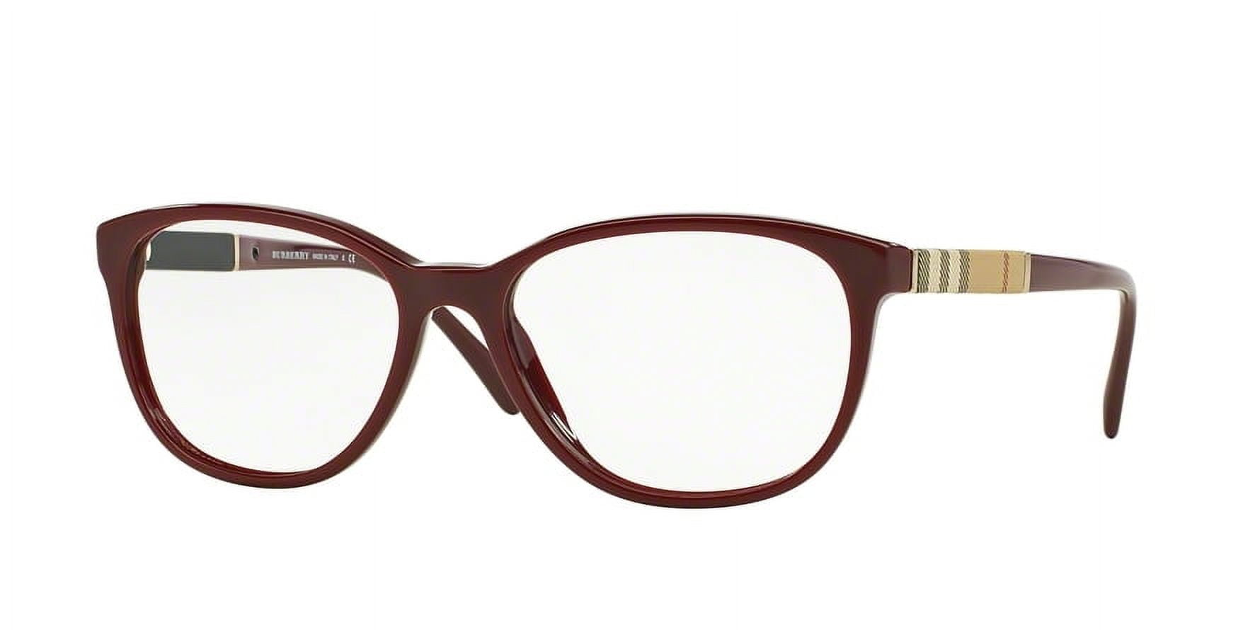 BURBERRY Eyeglasses BE 2172 3403 Bordeaux 52MM Walmart