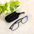 thumbnail image 3 of Gafas de lectura unisex, portátiles, ligeras, plegables, ultrafinas, negras, para presbicia (1.5), 3 of 14