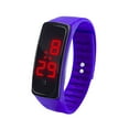 thumbnail image 1 of Pendientes de botón para mujer, pendientes de botón, pendientes de botón para mujer, reloj de pulsera con pantalla digital LED, reloj deportivo de gel de sílice para niños y estudiantes., 1 of 3