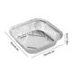 thumbnail image 5 of Caja Papel Aluminio para Barbacoa Freidora Aire Especial para El Plato Papel Aluminio Tazón (10 Unidades) Cuadrado 16*16, 5 of 9