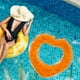 thumbnail image 4 of Anillo De Natación Anillo de natación inflable PVC Love Feather Pool Lifebuoy para fiesta de agua (naranja) Sywqhk Para Estrenar, 4 of 6