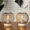 Black, variant on JHY DESIGN Medium Battery Powered Outdoor Lanterns Set of 2 Cordless Metal Lamp with LED Edison Bulb