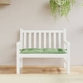 thumbnail image 1 of vidaXL Garden Bench Cushion Leaf Pattern 100x50x7 cm Oxford Fabric, 1 of 4