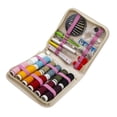 thumbnail image 2 of CIMAXIC Needle Thread Box 1 Set of 71Pcs Portable Sewing Needlework Kit Needle Thread Box Stitching Tools Bag for Home Travel (Assorted Color),5.71"X5.51"X1.38", 2 of 5