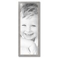 thumbnail image 2 of ArtToFrames 15" x 42" Classic Silver Picture Frame, 15x42 inch Silver Wood Poster Frame (WOM-4926), 2 of 7