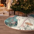 thumbnail image 5 of Sikiie Celestial Cat And Flowers Christmas Tree Skirt, Christmas Tree Decorations, Christmas Decor, Tree Mat Decoration(30-48IN)-30", 5 of 6