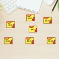 thumbnail image 3 of Uxcell 60pcs Retail Star Burst Signs 8.3"x5.9" para tienda, amarillo (Estilo 33), 3 of 6