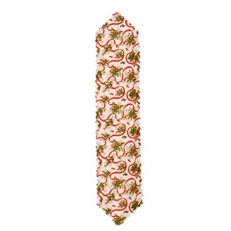 

Ruanlalo Dining Table Runner Foldable Soft Christmas Decorative Table Cover Heat Resistance Reliable for Hotel