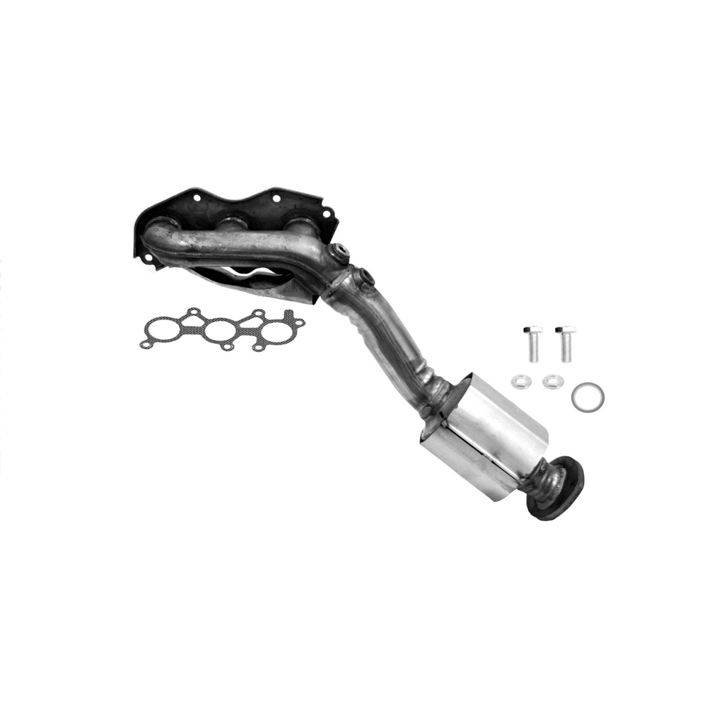 New Catalytic Converter with Integrated Exhaust Manifold for IS250