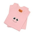 thumbnail image 4 of Cute Smiley Graphic T-Shirt. Adult Unisex Regular-Plus, 4 of 7